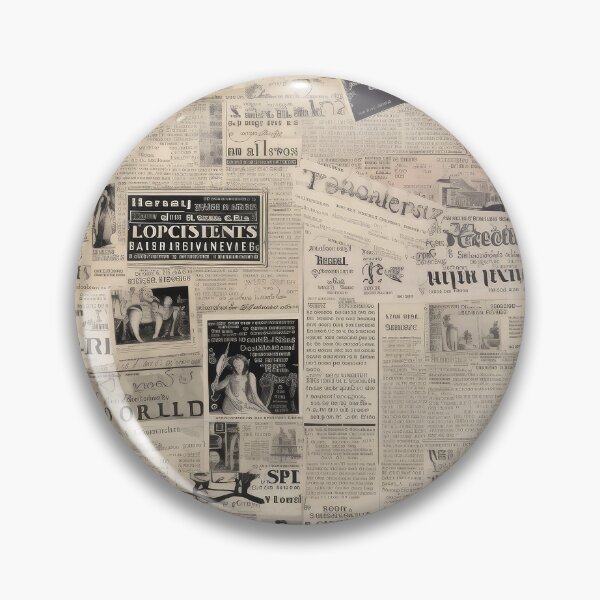 Artikelvorschau, Junk-Journal-Drucke – Vintage-Zeitungspapier 12 entworfen und verkauft von the-Nerdlings.