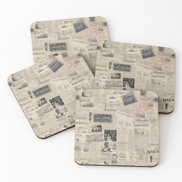 Item preview, Junk Journal Prints - Vintage Newsprint 12 designed and sold by the-Nerdlings.