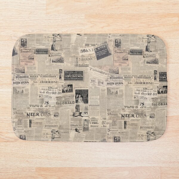 Item preview, Impresiones de diarios basura - Papel periódico vintage 12 designed and sold by the-Nerdlings.