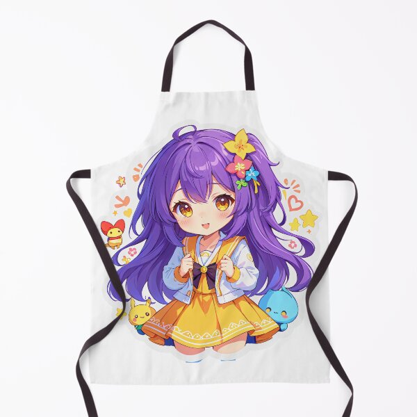 Item preview, Violet Girl With Friends designed and sold by StickerStarSaga.