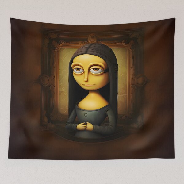 Item preview, Animated Mona Lisa designed and sold by SilverlynDraws.