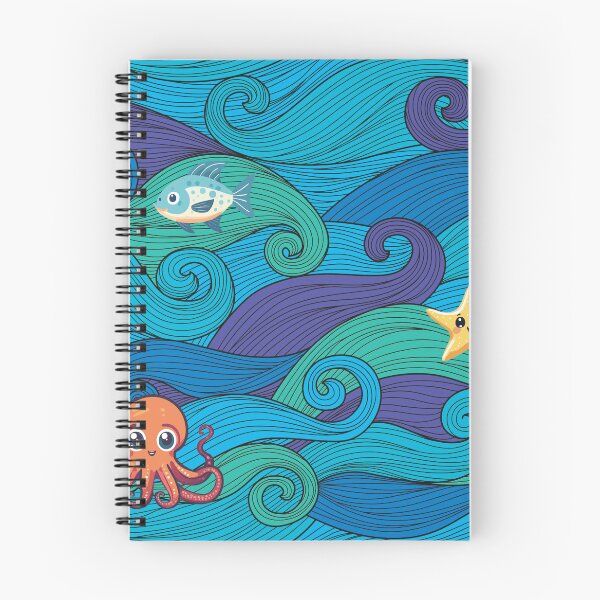 Item preview, Ocean Embrace Collection: Majestic Octopus and Waves designed and sold by KirtidaOrg.