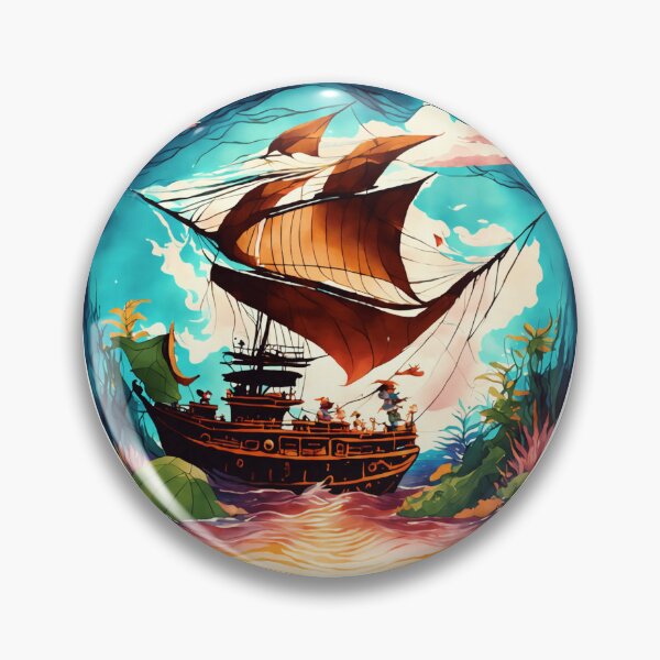 Item preview, Ship sailing in the sea! designed and sold by fribabywonder.