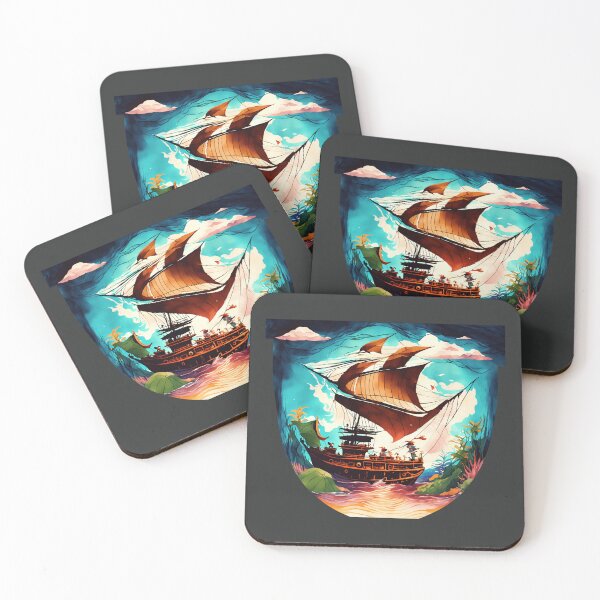 Item preview, Ship sailing in the sea! designed and sold by fribabywonder.