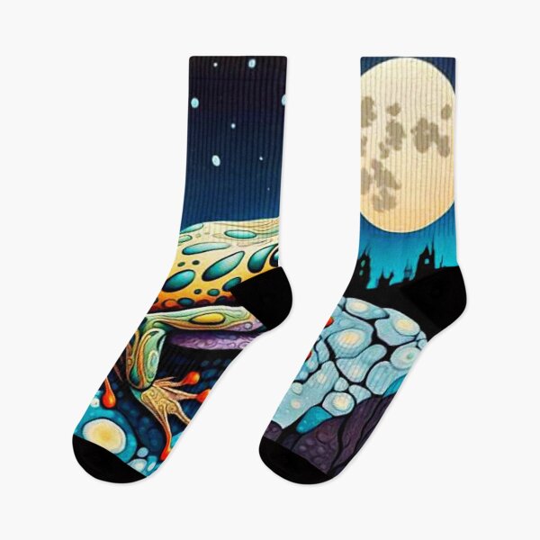 Item preview, Frog in moonlight designed and sold by George Hutton Hunter.
