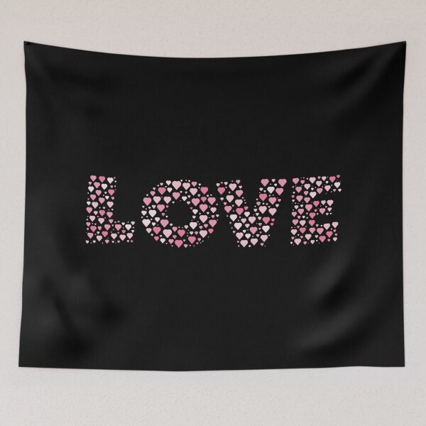 Item preview, Love written with pink hearts designed and sold by Lady-Frost.