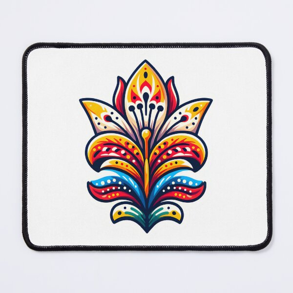 Item preview, Vibrant Kashubian Majesty: A Blossom of Folklore in Poland's Heart designed and sold by DesignPoland.