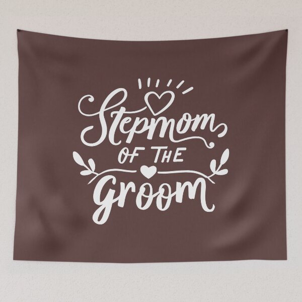 Item preview, Stepmom of the Groom (white design) designed and sold by EmeraldeaArt.