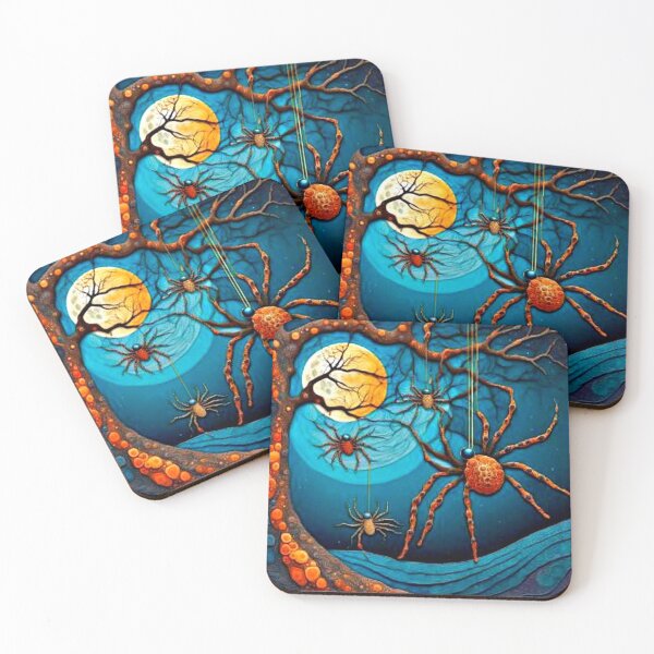 Item preview, Spiders at night designed and sold by George Hutton Hunter.