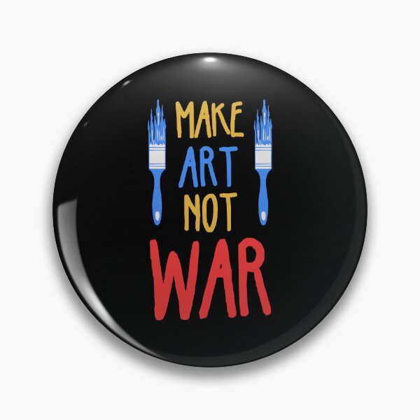 Item preview, Harmony in Typography: Make Art, Not War designed and sold by designdroplet.