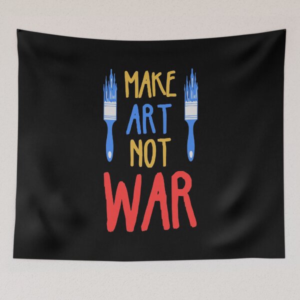 Item preview, Harmony in Typography: Make Art, Not War designed and sold by designdroplet.