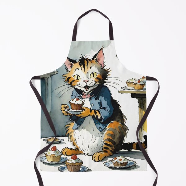 Item preview, cat eating muffins designed and sold by optimusprime39.