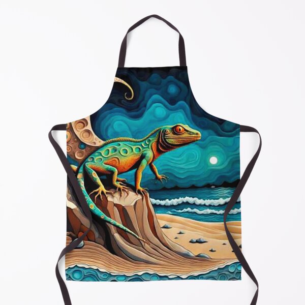 Item preview, The Lizard waits designed and sold by George Hutton Hunter.