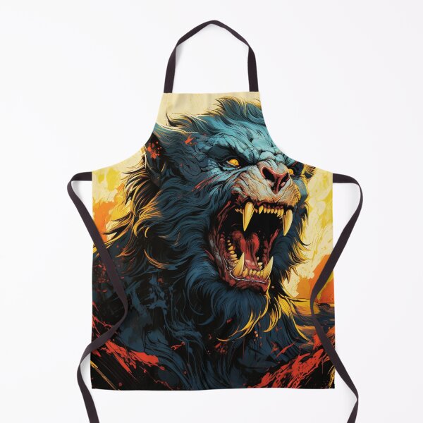 Item preview, Watercolor Roaring Wolf Art - Majestic Wildlife Design designed and sold by JustArtDesign9.