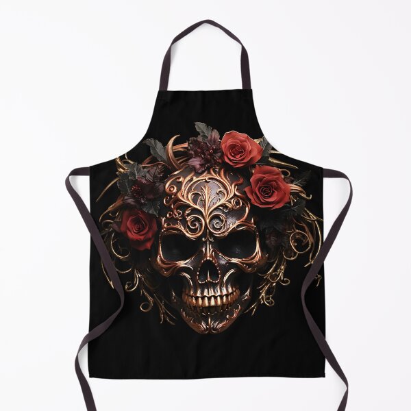 Item preview, Gothic Skull Rose Design - Dark Elegance Drinkware designed and sold by PandaTShirtShop.