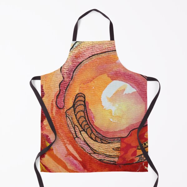 Item preview, Scarf - Vortex Fireball - Abstract Design designed and sold by ailenevmartist.