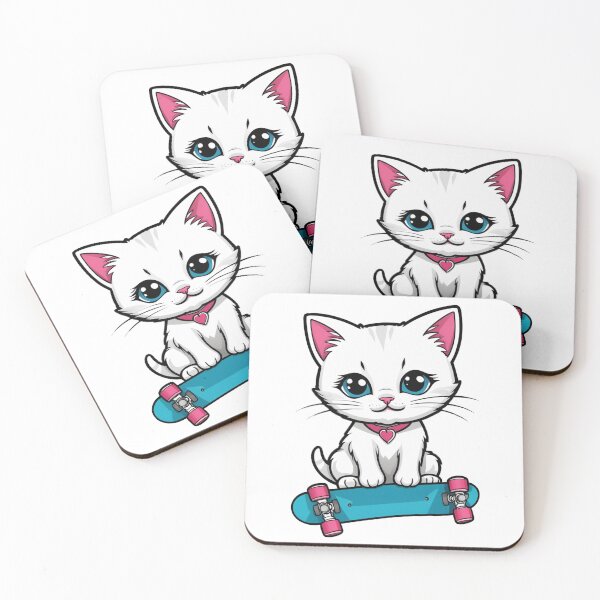 Item preview, Cute Cat Kitti Kitten Logo designed and sold by Simplybe1.