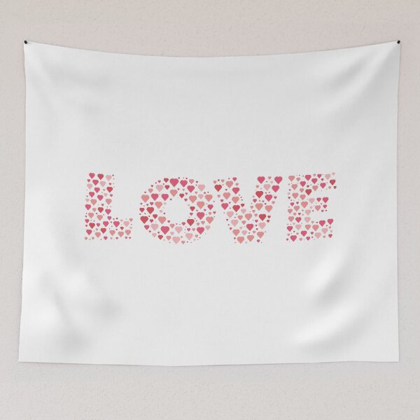Item preview, Love written with red and pink hearts designed and sold by Lady-Frost.