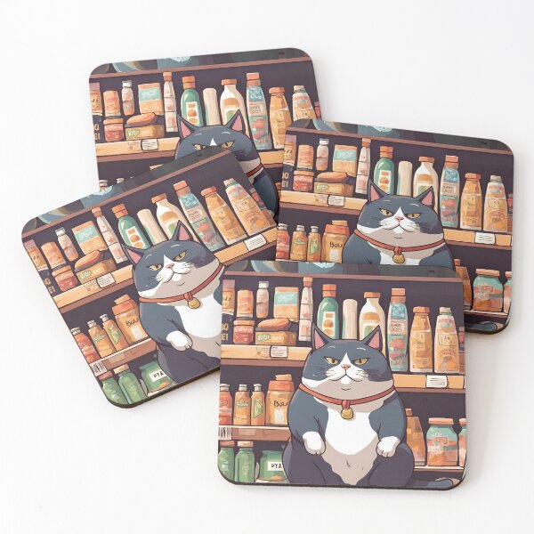 Item preview, Bodega cat #3 designed and sold by BoxcarDesigns.