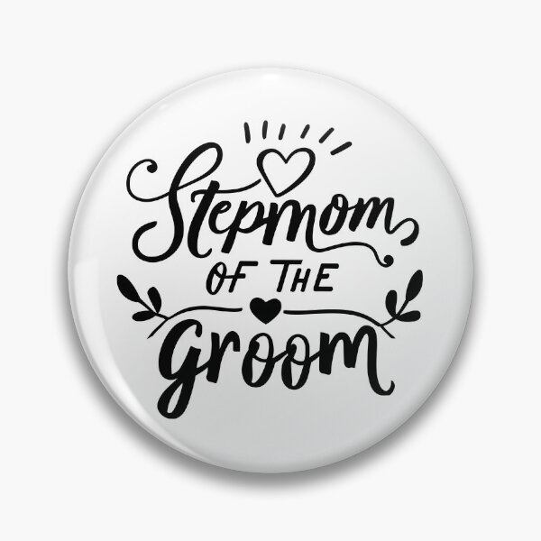 Item preview, Stepmom of the Groom (black design) designed and sold by EmeraldeaArt.