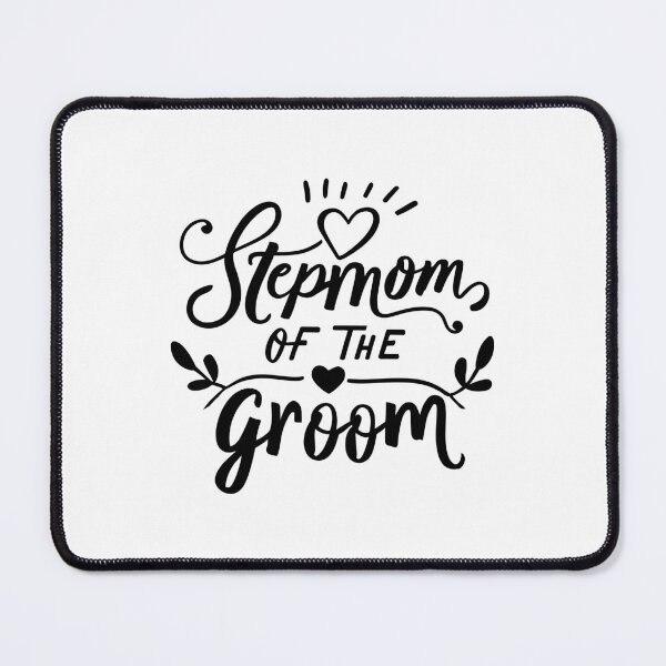 Item preview, Stepmom of the Groom (black design) designed and sold by EmeraldeaArt.