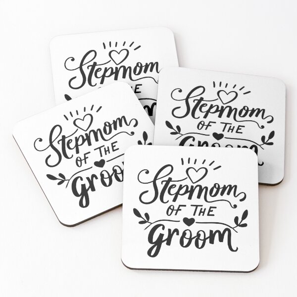 Item preview, Stepmom of the Groom (black design) designed and sold by EmeraldeaArt.