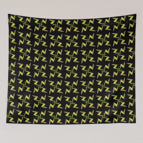 Item preview, Yellow rays pattern designed and sold by Meo Design.