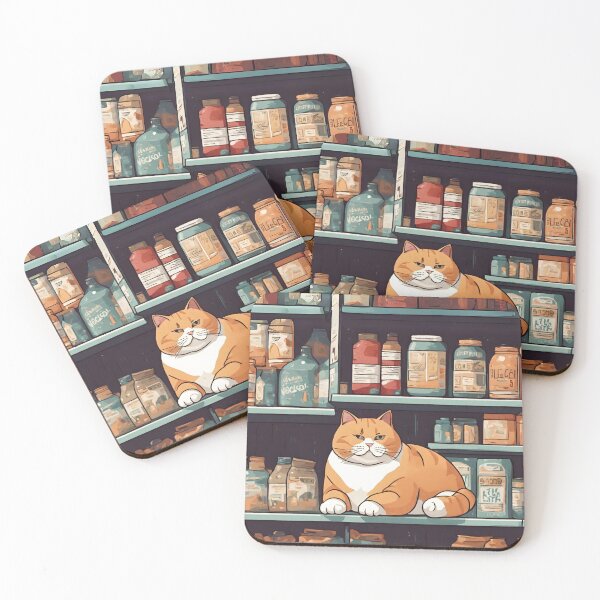 Item preview, Bodega cat #4 designed and sold by BoxcarDesigns.
