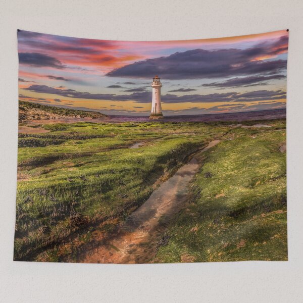 Item preview, Perch Rock Lighthouse Sunset designed and sold by AJEvans.