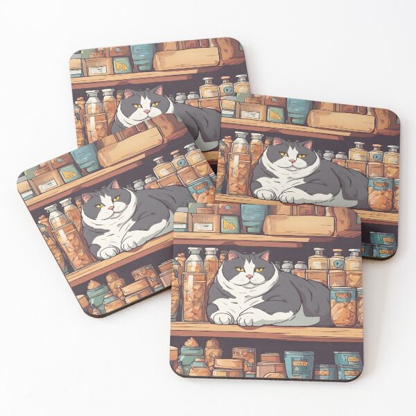 Item preview, Bodega cat #5 designed and sold by BoxcarDesigns.