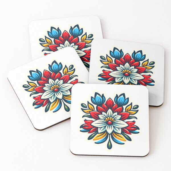 Item preview, Kashubian Flowers: A Fusion of Tulips, Lillies and Tradition designed and sold by DesignPoland.