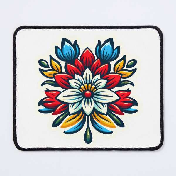 Item preview, Kashubian Flowers: A Fusion of Tulips, Lillies and Tradition designed and sold by DesignPoland.