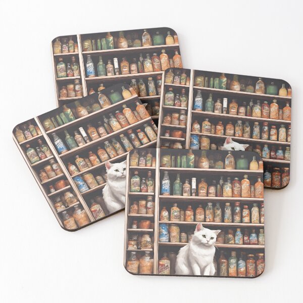 Item preview, Bodega cat #6 designed and sold by BoxcarDesigns.