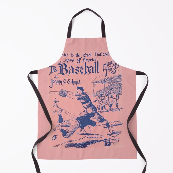 Artikelvorschau, Der Baseball. Vintage-Baseball-Notencover. (Restauriert). HOCHAUFLÖSEND entworfen und verkauft von MINDTHECHERRY.