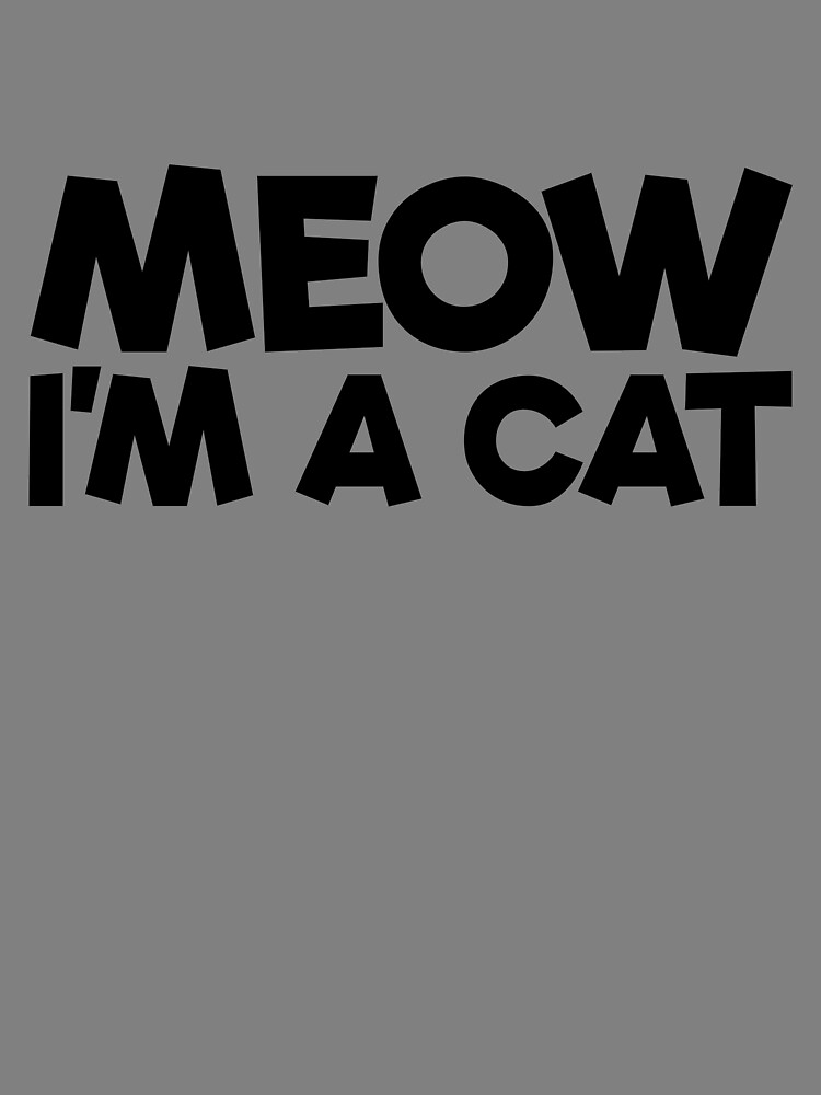 Thumbnail 3 von 3, Tuch, Meow I'm A Cat Lazy Halloween Costume Pretend Cat Gear designt und verkauft von DynamicDesign.