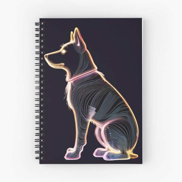 Item preview, glowing dog, fluorescent dog designed and sold by KiraChie.