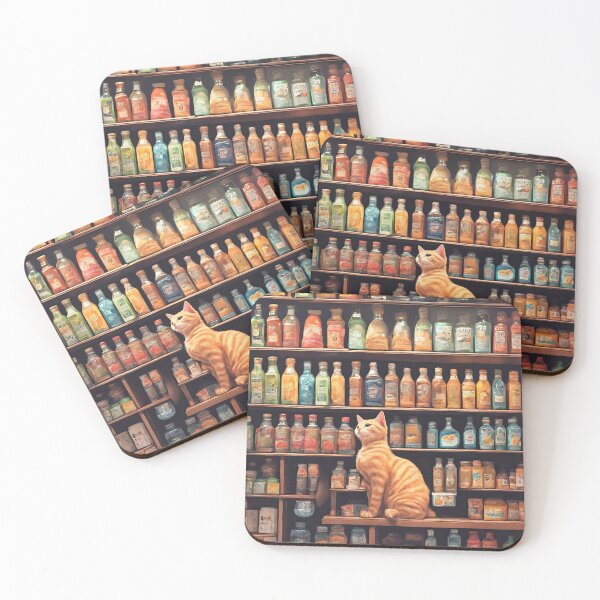 Item preview, Bodega cat #7 designed and sold by BoxcarDesigns.