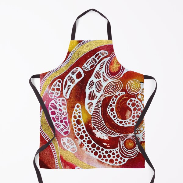 Item preview, Scarf - Vortex Pink Gold - Abstract Design designed and sold by ailenevmartist.