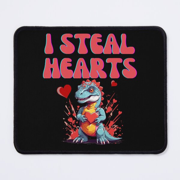 Item preview, I Steal Hearts - T-rex Baby Dinosaur Valentines Day designed and sold by smailjr.