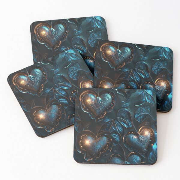 Item preview, Bright leather hearts texture designed and sold by Fantasyplus.