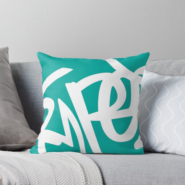 Street Style Graffiti Art Throw Pillow