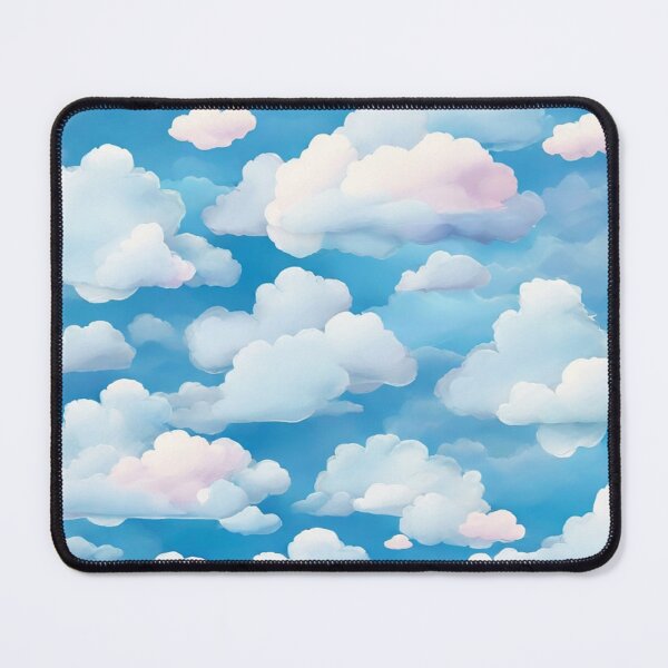 Item preview, Wave Pattern - Blue Sky Wave ; Curved Line designed and sold by PatternInArt.