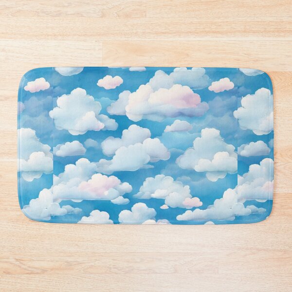 Item preview, Wave Pattern -  Blue Sky Wave ; Curved Line designed and sold by PatternInArt.