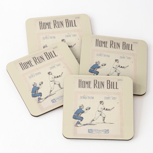 Item preview, Home Run Bill. Vintage Baseball Sheet Music cover. (Restored). HIGH DEFINITION designed and sold by MINDTHECHERRY.
