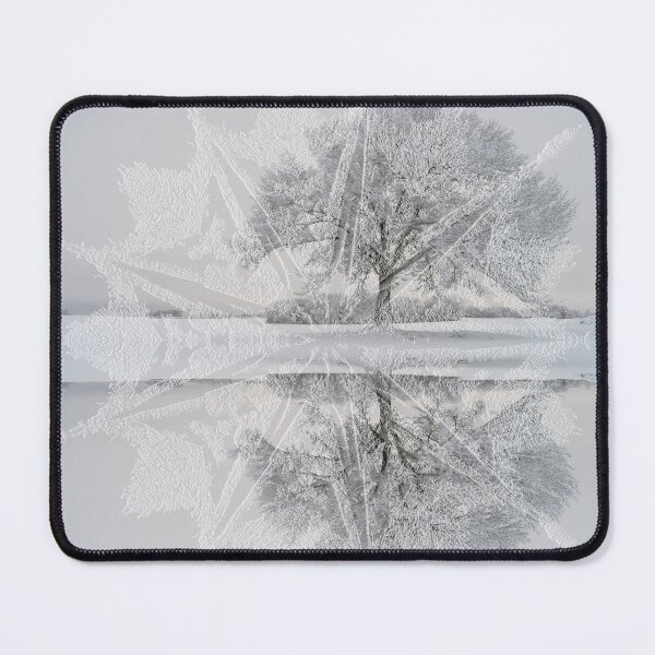 Item preview, Dawn By The Snow Covered Oak Snowflake designed and sold by mljdwhite.