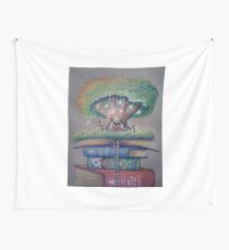 ILLUSTORY BOOK ELF Tapestry