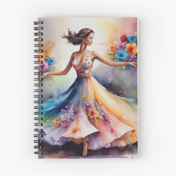 Item preview, Title: "Dance of Colors: A Symphony in Motion" designed and sold by Especiallyforu.