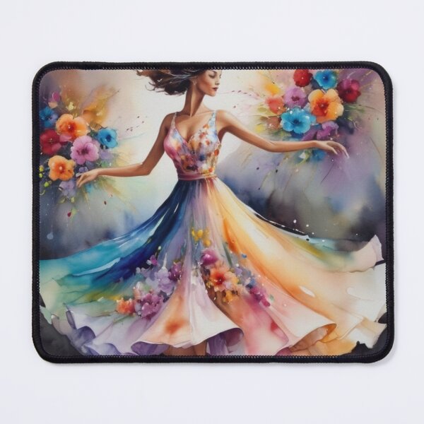 Item preview, Title: "Dance of Colors: A Symphony in Motion" designed and sold by Especiallyforu.