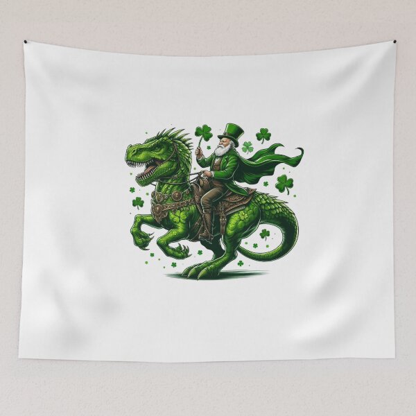 Item preview, Saint Patrick T-Rex Day Saint Paddy's Day designed and sold by GalaxyGraffiti.