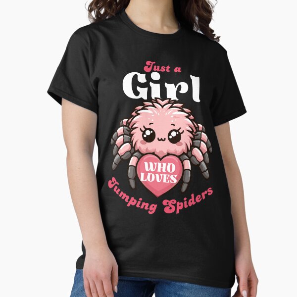 Item preview, Cute Girl Who Loves Tarantulas designed and sold by Kawaii-n-Spice.